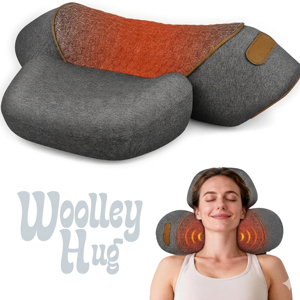 WoolleyHug™ Triple Fusion Neck Massager