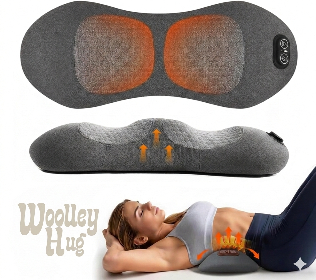 WoolleyHug™ Triple Fusion Back Massager