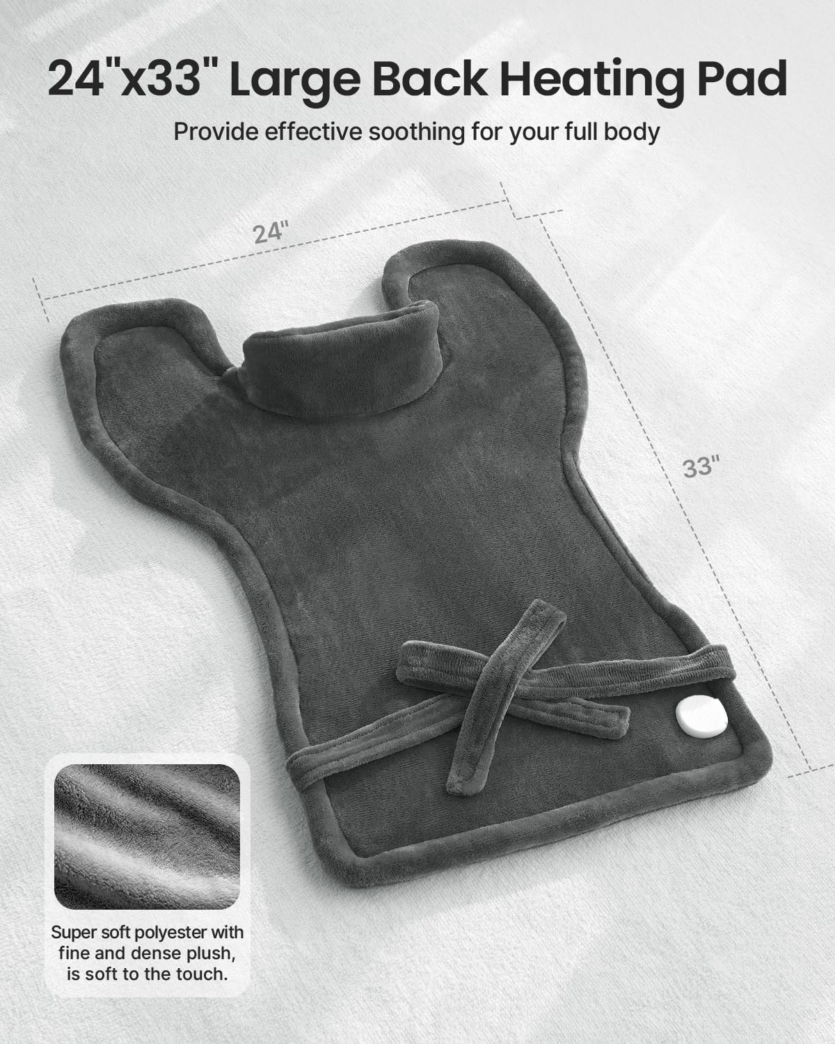 Woolleyhug Heated Shoulder & Back Pad